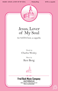 Jesus Lover of My Soul SATB choral sheet music cover